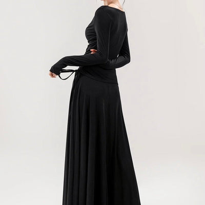 Mia Drawstring Coord Set - Set of Top and Skirt
