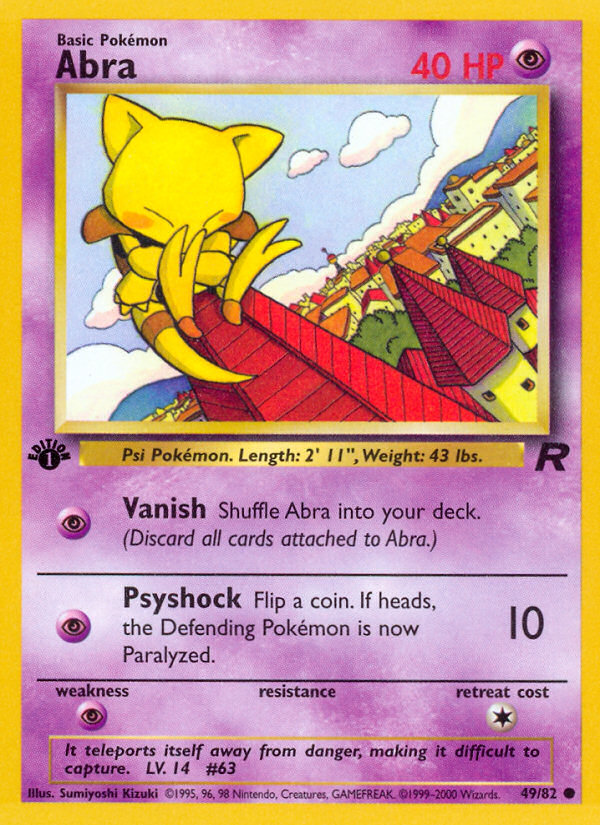 Abra - 49/82 - Common - 1st Edition