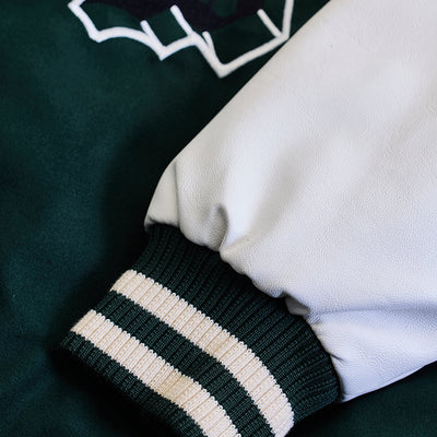 Legends Anarchy Dark Green Varsity Jacket