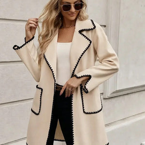 Luna Oversized Woolen Long Overcoat