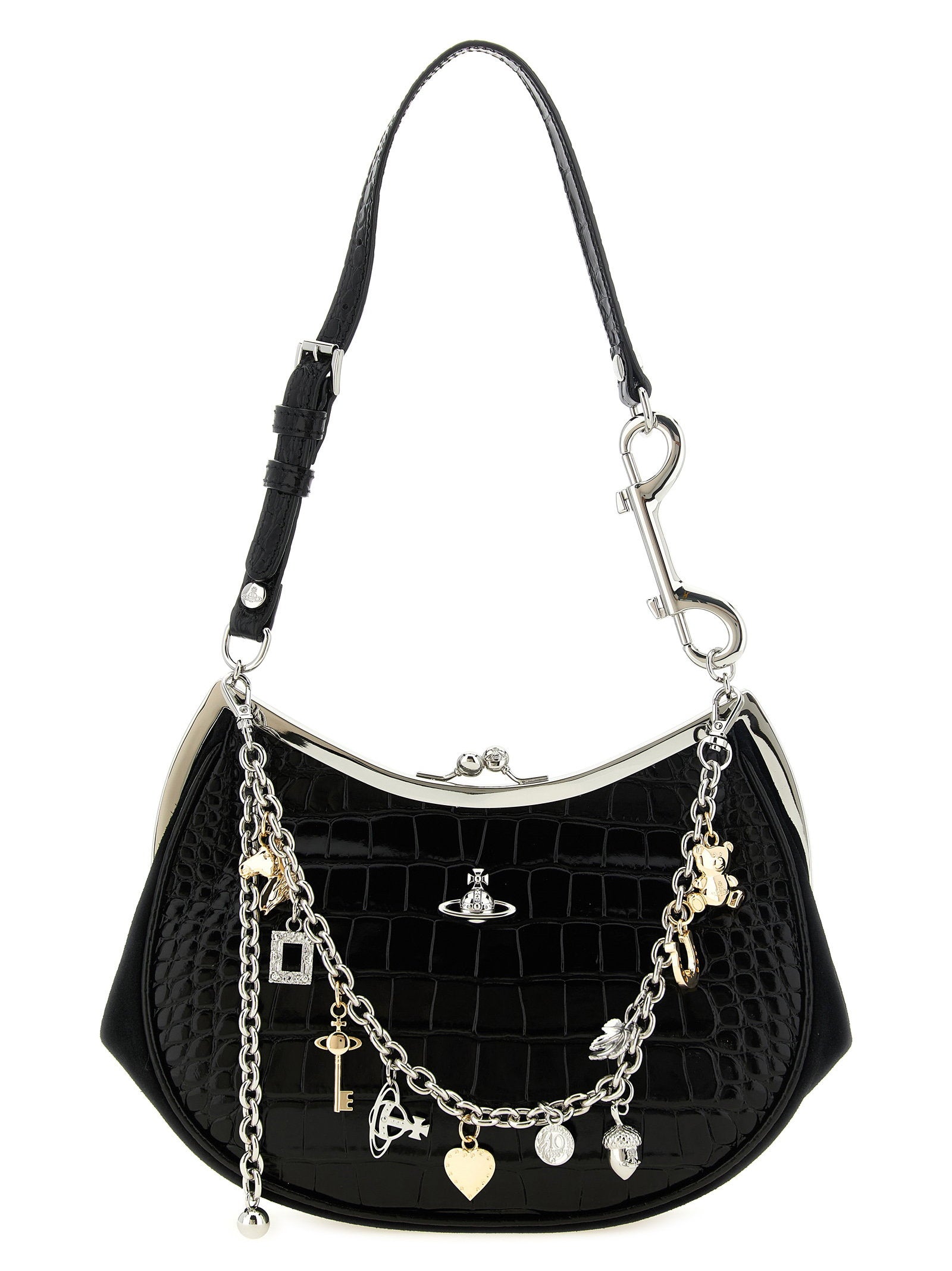 Vivienne Westwood Charm Frame Shoulder Bag