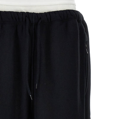 T By Alexander Wang Wide Leg W/ Logo Elastic Exposed Brief Joggers