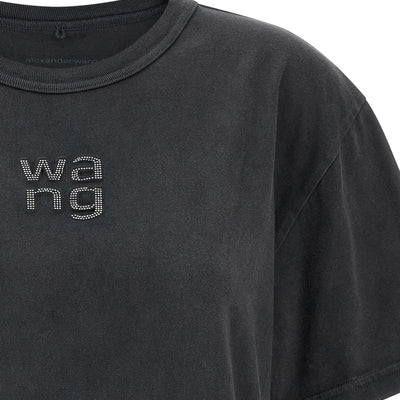 T By Alexander Wang Hotfix Logo T-shirt