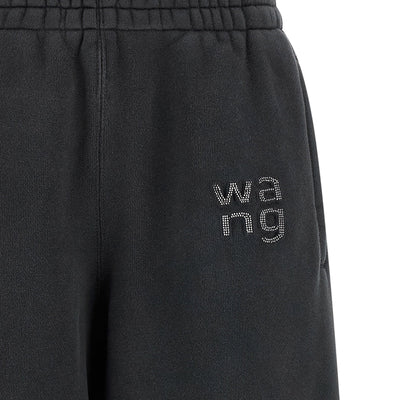T By Alexander Wang Hotfix Logo Joggers