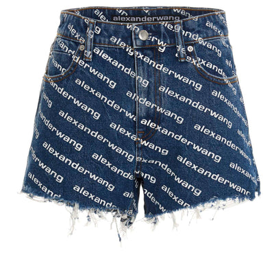 Denim X Alexander Wang Bite Shorts