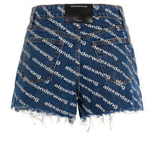 Denim X Alexander Wang Bite Shorts