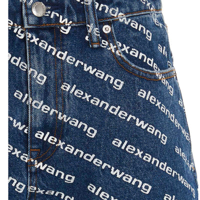 Denim X Alexander Wang Bite Shorts