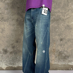 Waves Panelled-Aqua Marine