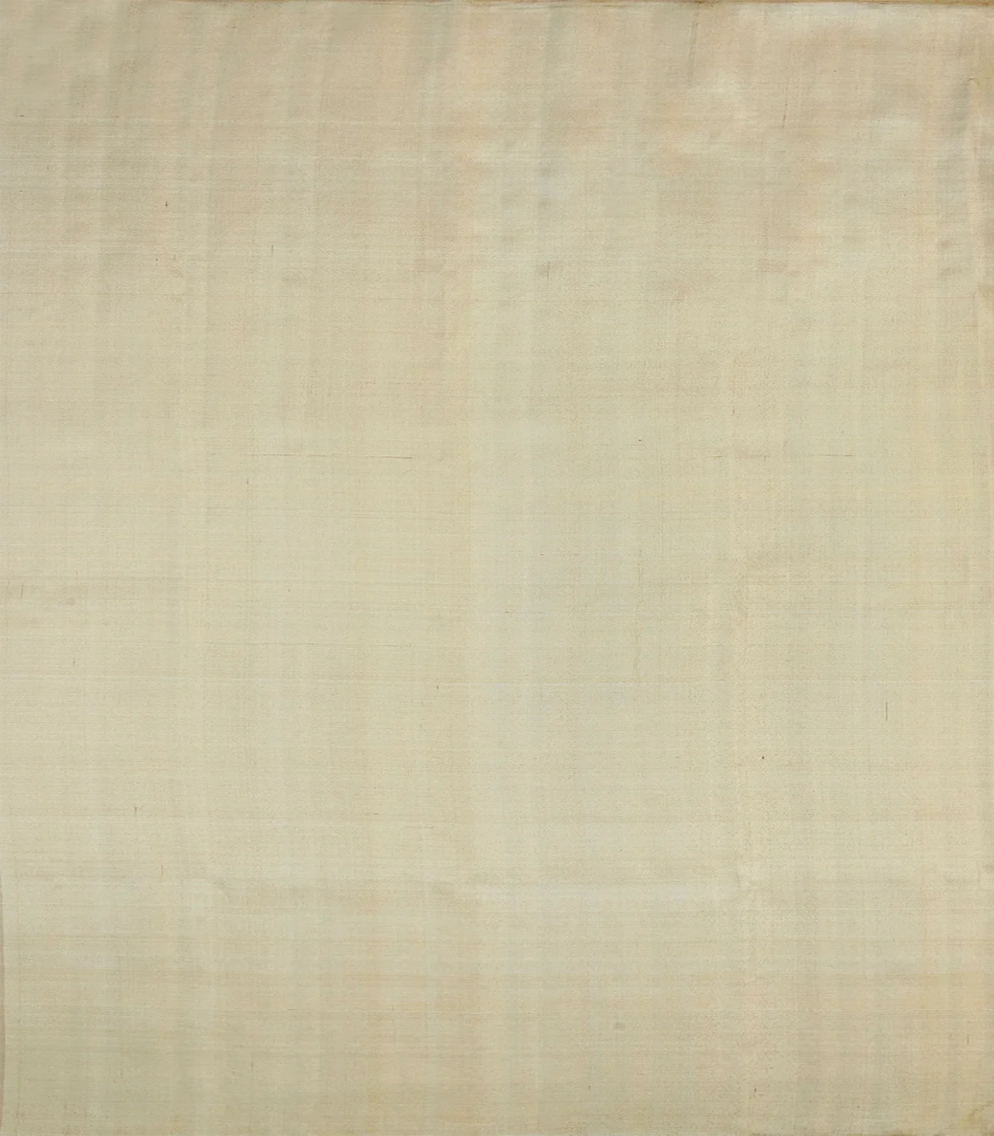 Cream Handloom Kanchipuram Tissue Silk Saree With Floral Motifs-Cream