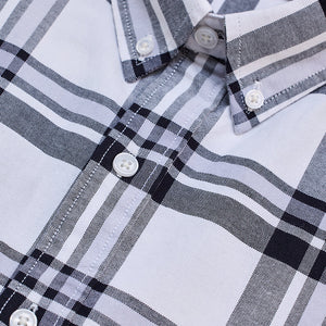 White Checks Regular Fit Shirt