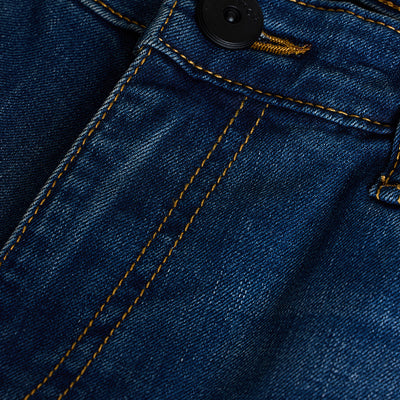 Blue Straight Fit Jeans