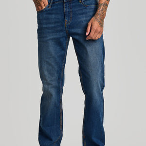Blue Straight Fit Jeans