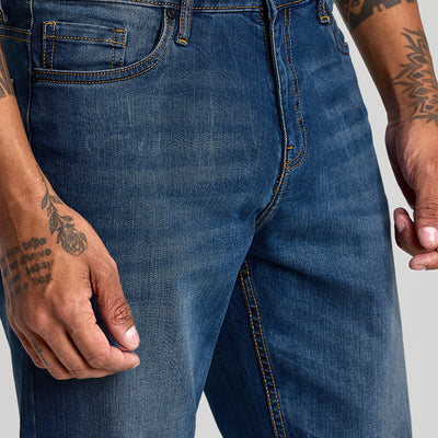 Blue Straight Fit Jeans