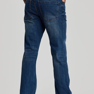 Blue Straight Fit Jeans
