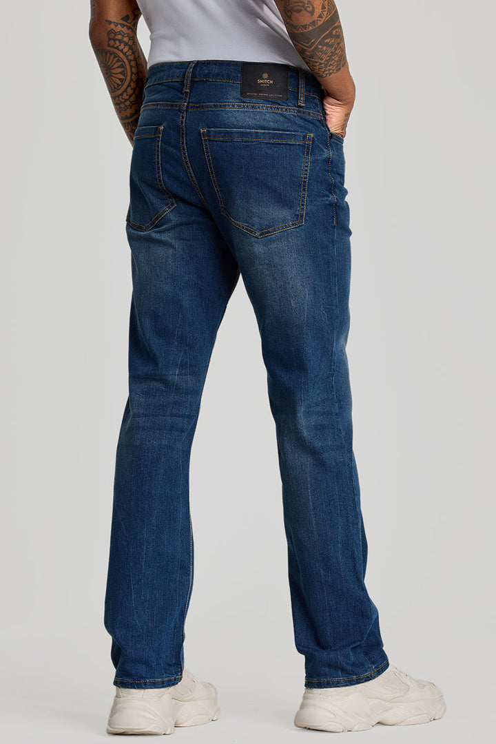 Blue Straight Fit Jeans