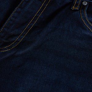 Navy Straight Fit Jeans