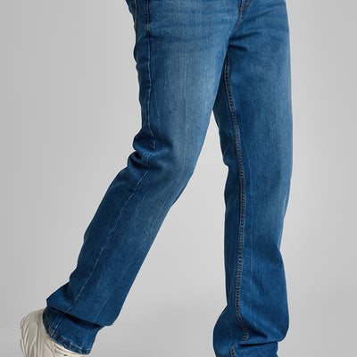 Blue Straight Fit Jeans