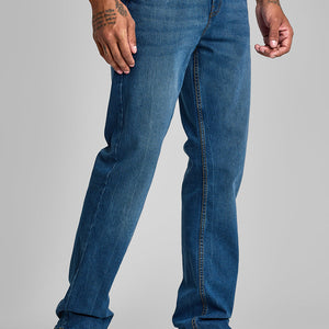 Blue Straight Fit Jeans