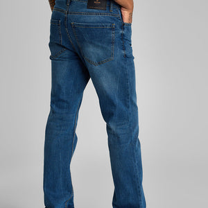 Blue Straight Fit Jeans