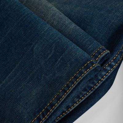 Dark Blue Straight Fit Jeans