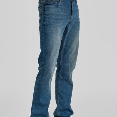 Dark Blue Straight Fit Jeans