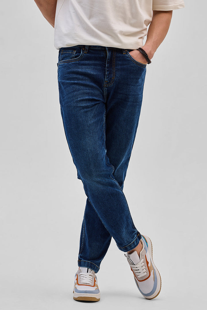 Dark Blue Slim Fit Jeans