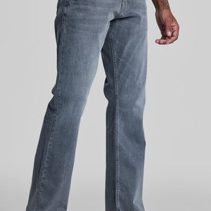 Grey Bootcut Jeans