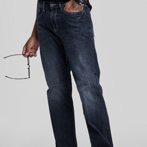 Navy Bootcut Jeans