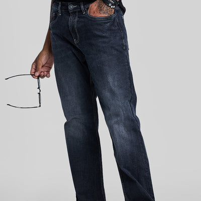 Navy Bootcut Jeans