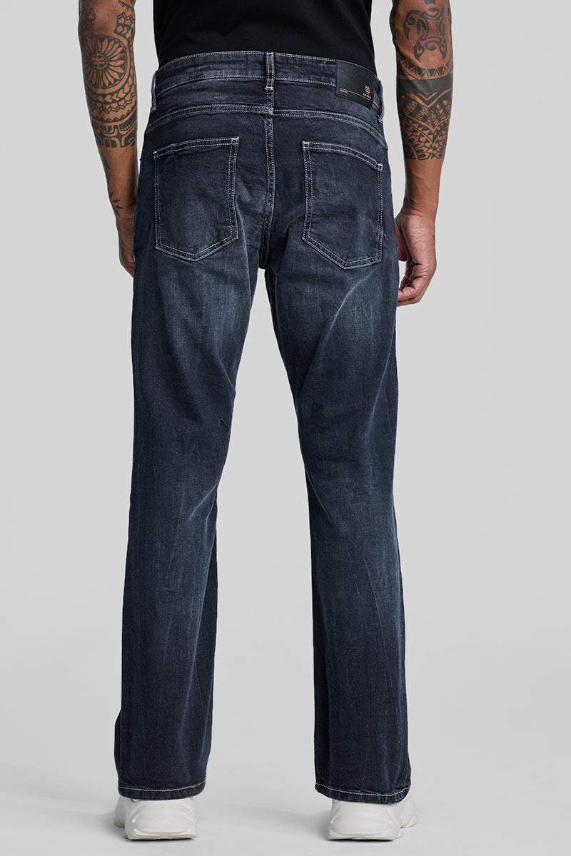 Navy Bootcut Jeans