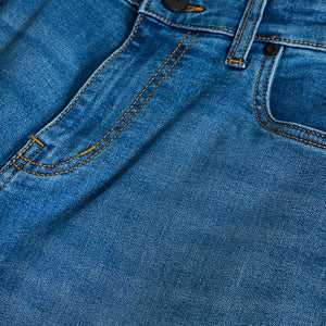 Blue Tapered Fit Jeans