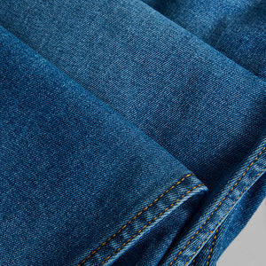 Blue Tapered Fit Jeans