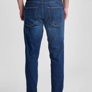 Dark Blue Tapered Fit Jeans