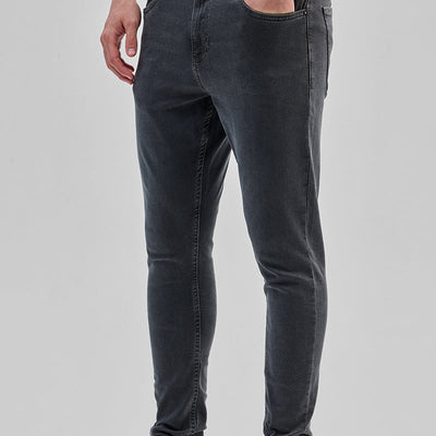 Charcoal Grey Skinny Fit Jeans