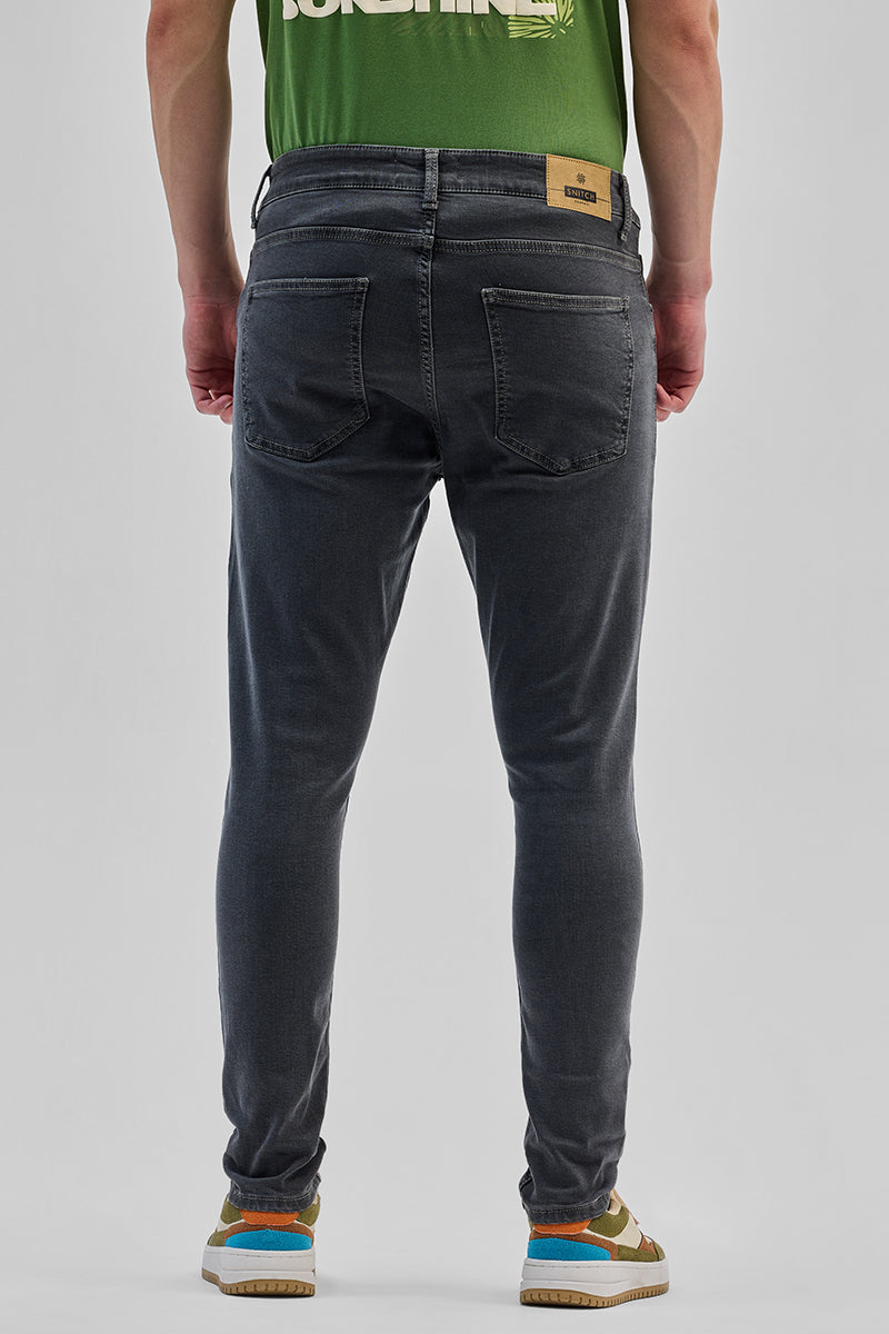 Charcoal Grey Skinny Fit Jeans