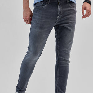Grey Skinny Fit Jeans