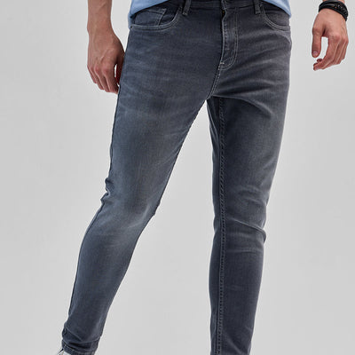 Grey Skinny Fit Jeans