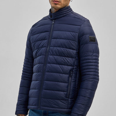 Navy Puffer Jacket