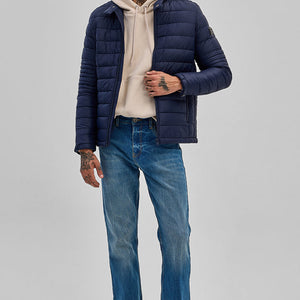 Navy Puffer Jacket