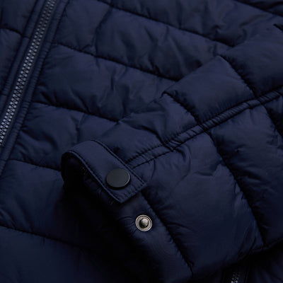 Navy Puffer Jacket