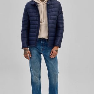 Navy Puffer Jacket