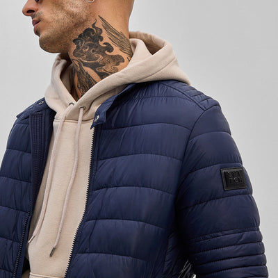 Navy Puffer Jacket