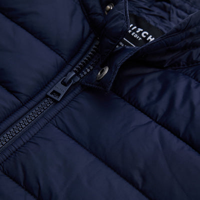 Navy Puffer Jacket