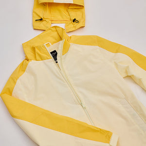 Yellow Colourblocked Ski Jacket