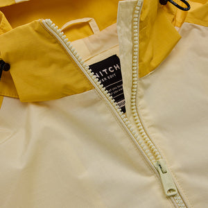 Yellow Colourblocked Ski Jacket
