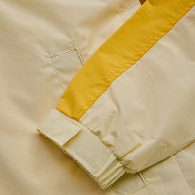 Yellow Colourblocked Ski Jacket