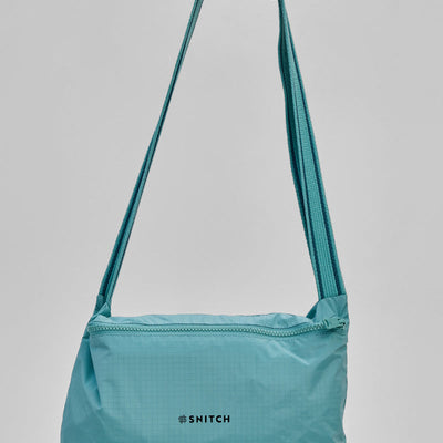 Turquoise Colourblocked Ski Jacket