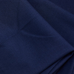 Navy Relaxed Fit Korean Trousers