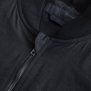 Black Multi-Zip Relaxed Fit Jacket