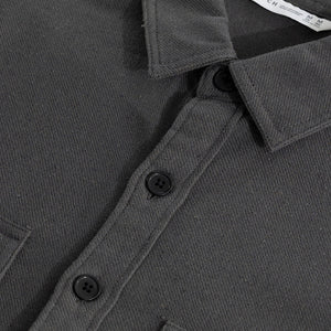 Overflap Elephant Grey Overshirt